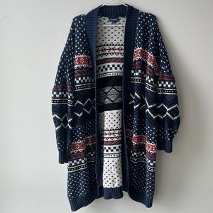 Women’s Mod Cloth oversized open-front cardigan